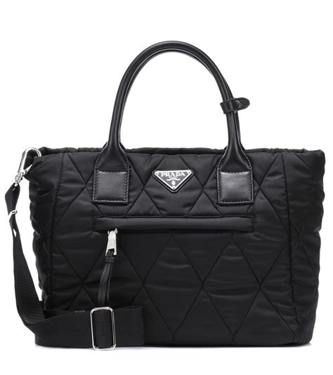 prada leather & nylon quilted bag|best prada nylon bags.